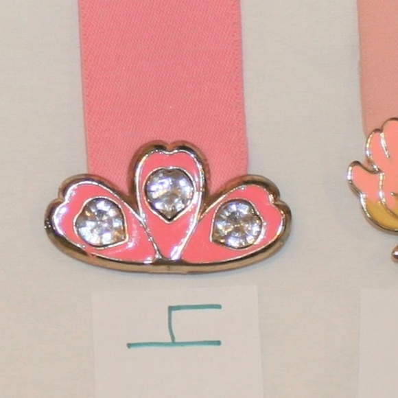 ??  Vintage Flamingo Pink Flower Rhinestone Elastic Bling Belt 25-28\